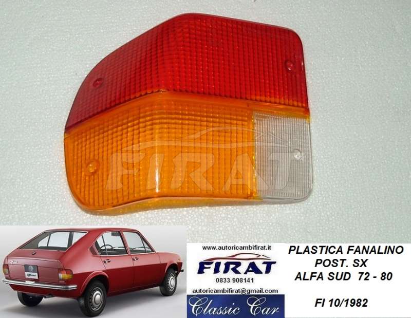 PLASTICA FANALINO ALFA SUD POST.SX - Clicca l'immagine per chiudere